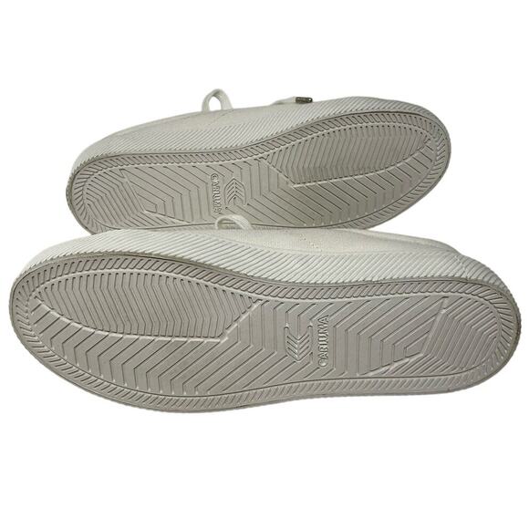 Cariuma OCA Low Pantone Snow White Canvas Contrast Thread Sneaker 8.5 M / 10 W - Picture 5 of 11